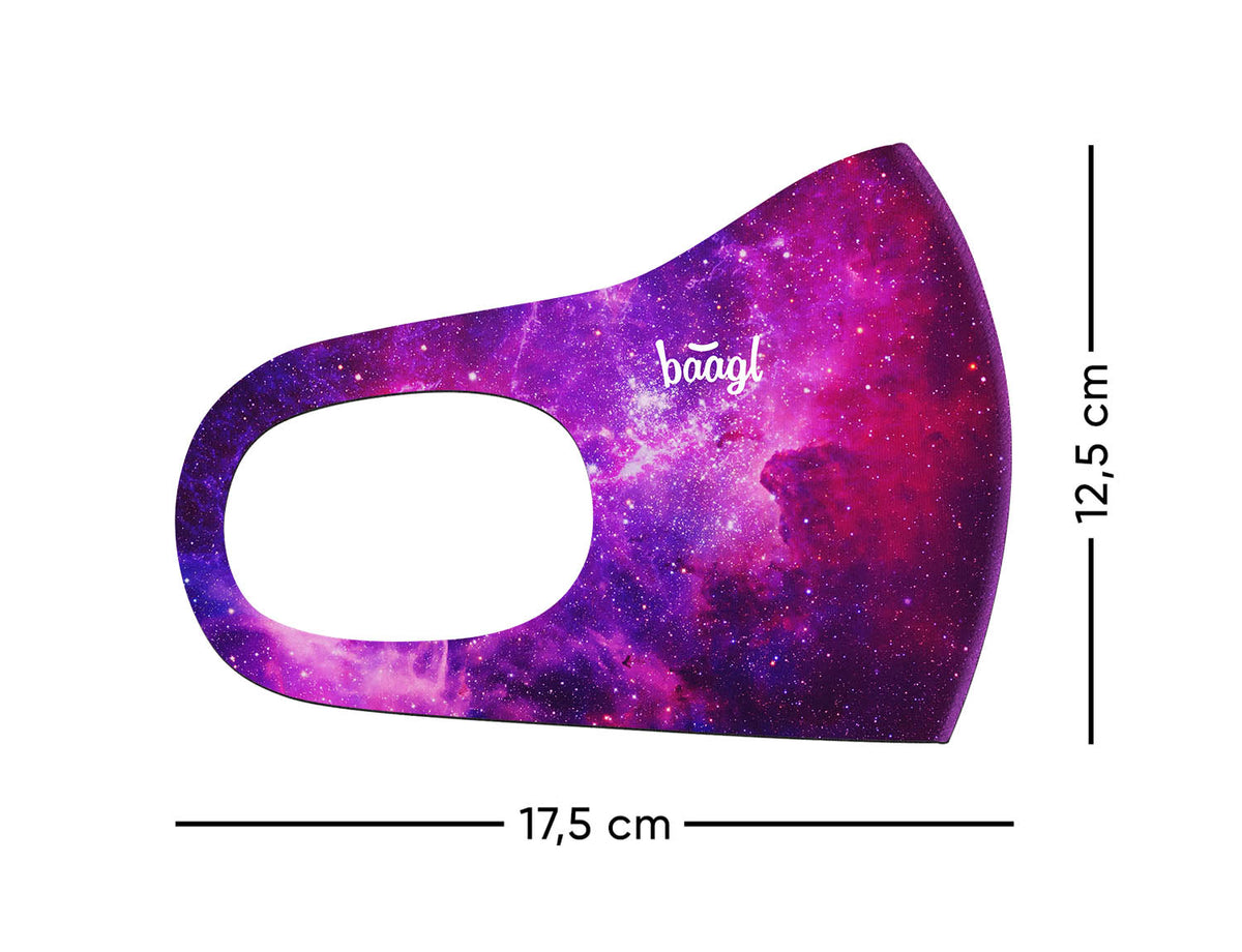Mascherina antibatterica - adulti Galaxy