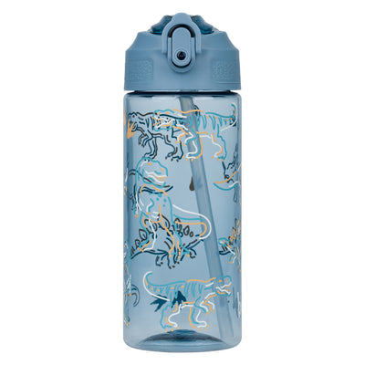 Borraccia in Tritan con cannuccia Dino, 500 ml