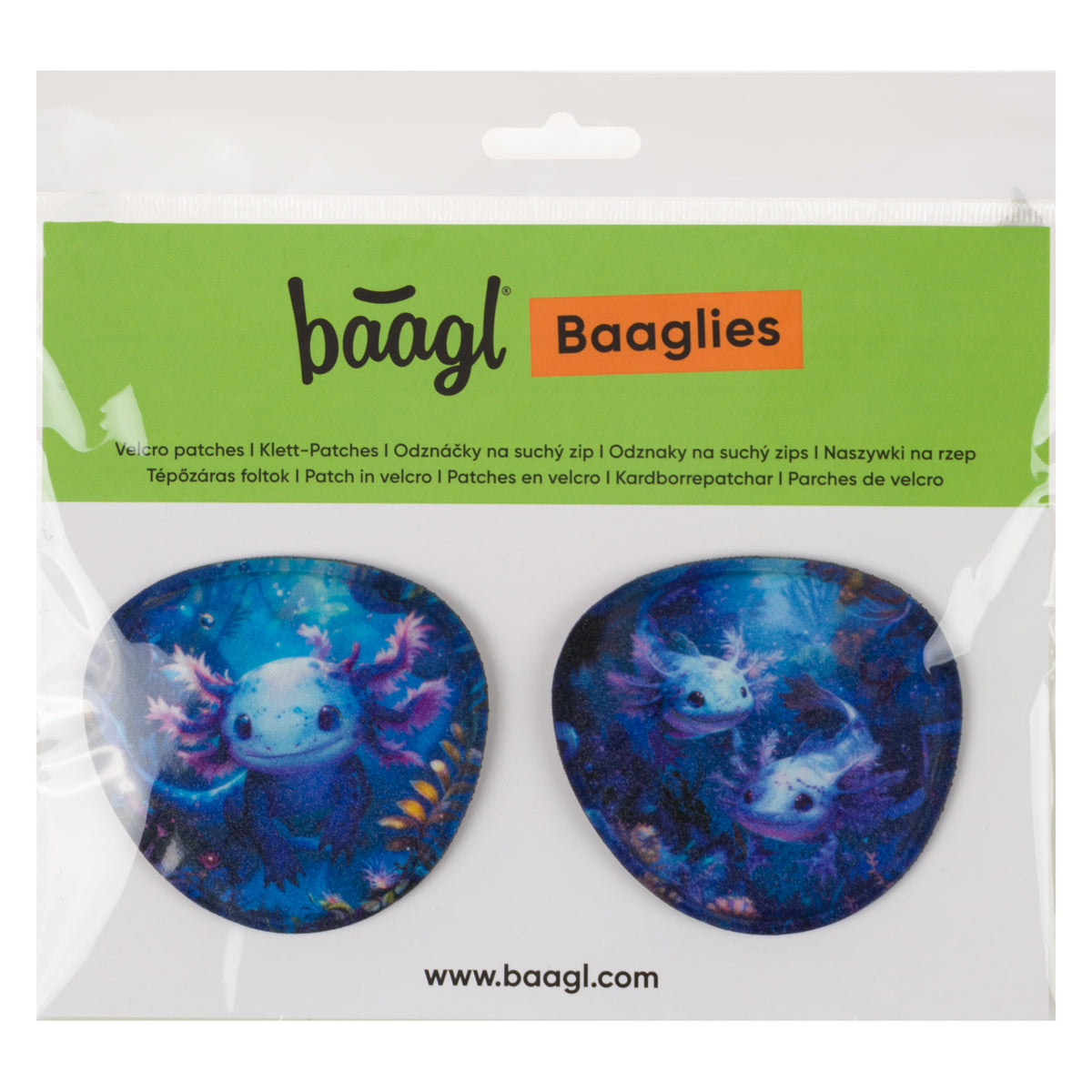 Patch Baaglies 2 pz. Axolotl