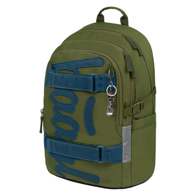 Zaino scolastico Skate Olive
