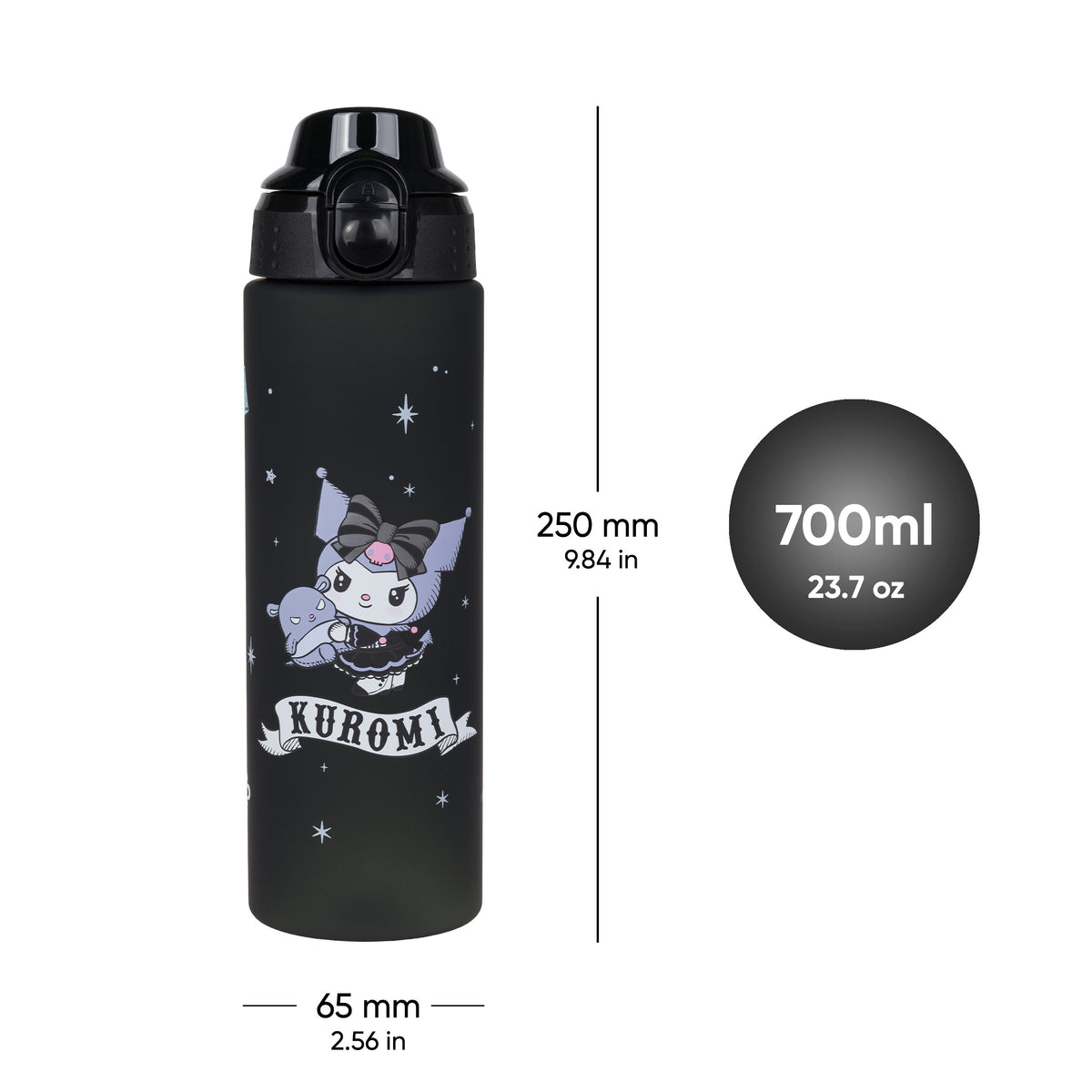 Borraccia in Tritan Kuromi Fortune Dream, 700 ml