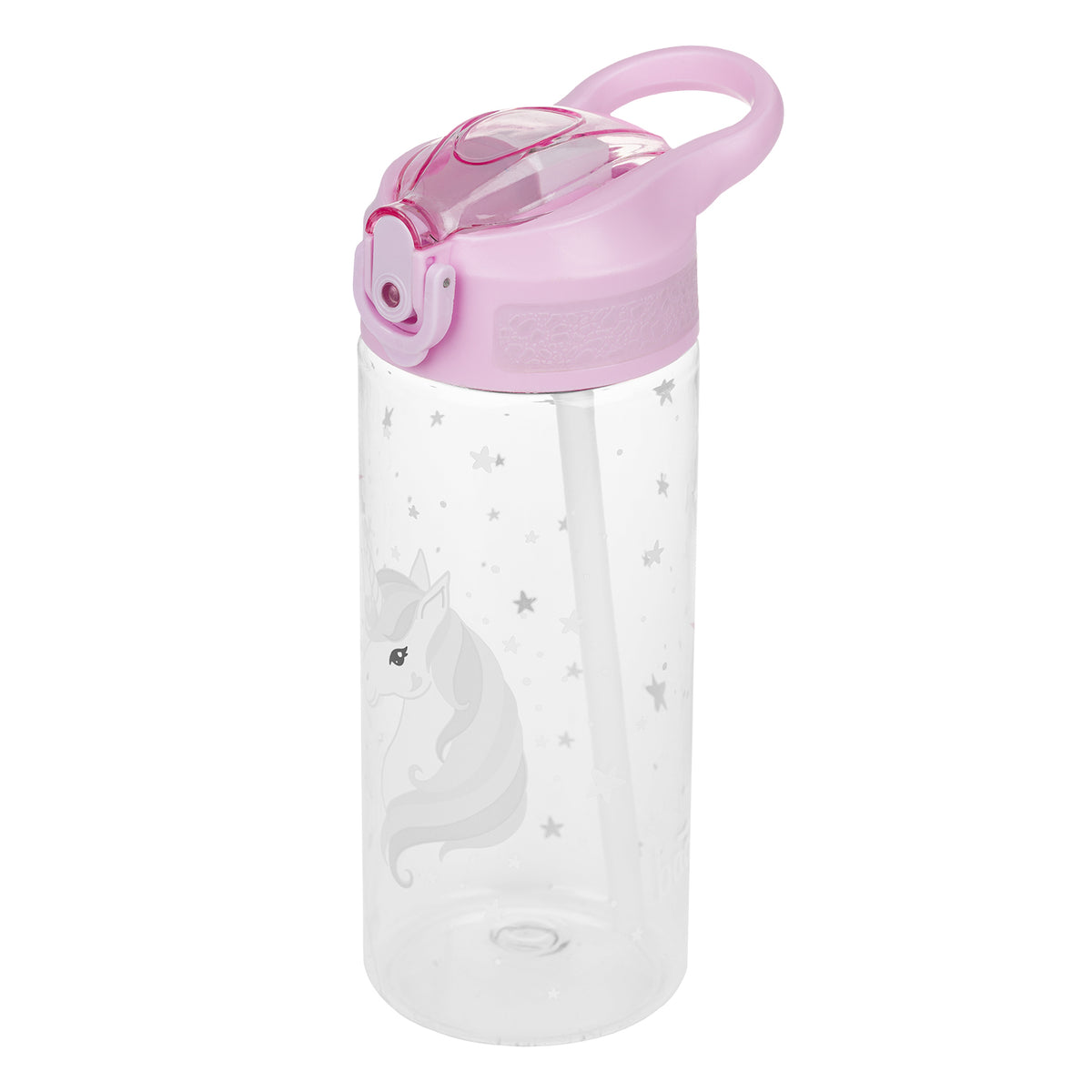 Tappo di ricambio per borraccia BAAGL con cannuccia, rosa