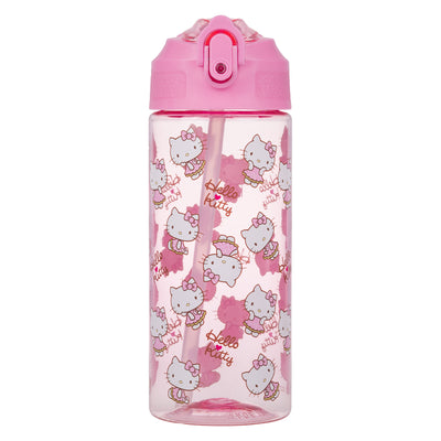 Borraccia in Tritan con cannuccia Hello Kitty Sweet Leopard, 500 ml