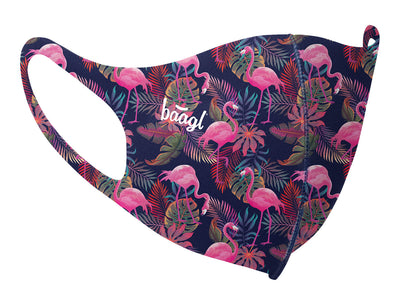Mascherina antibatterica - adulti Flamingo