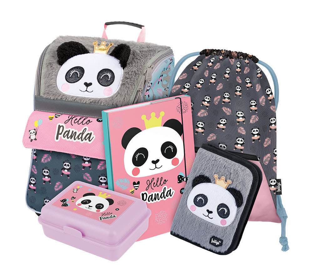 Set scolastico Zippy Panda II
