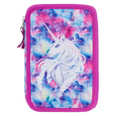 Portapenne a due scomparti Unicorno