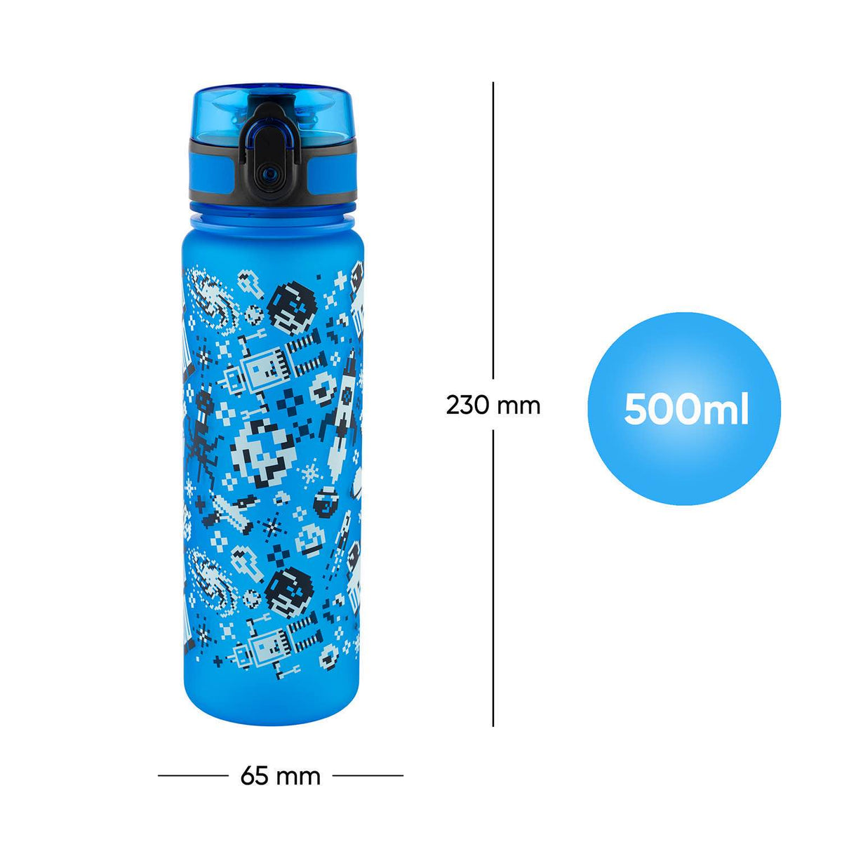 Borraccia in Tritan Space Game, 500 ml