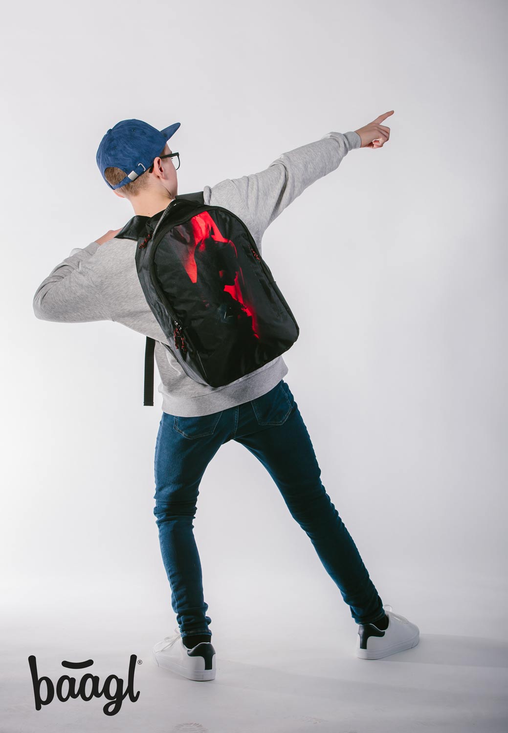 Zaino eARTh Batman Rosso