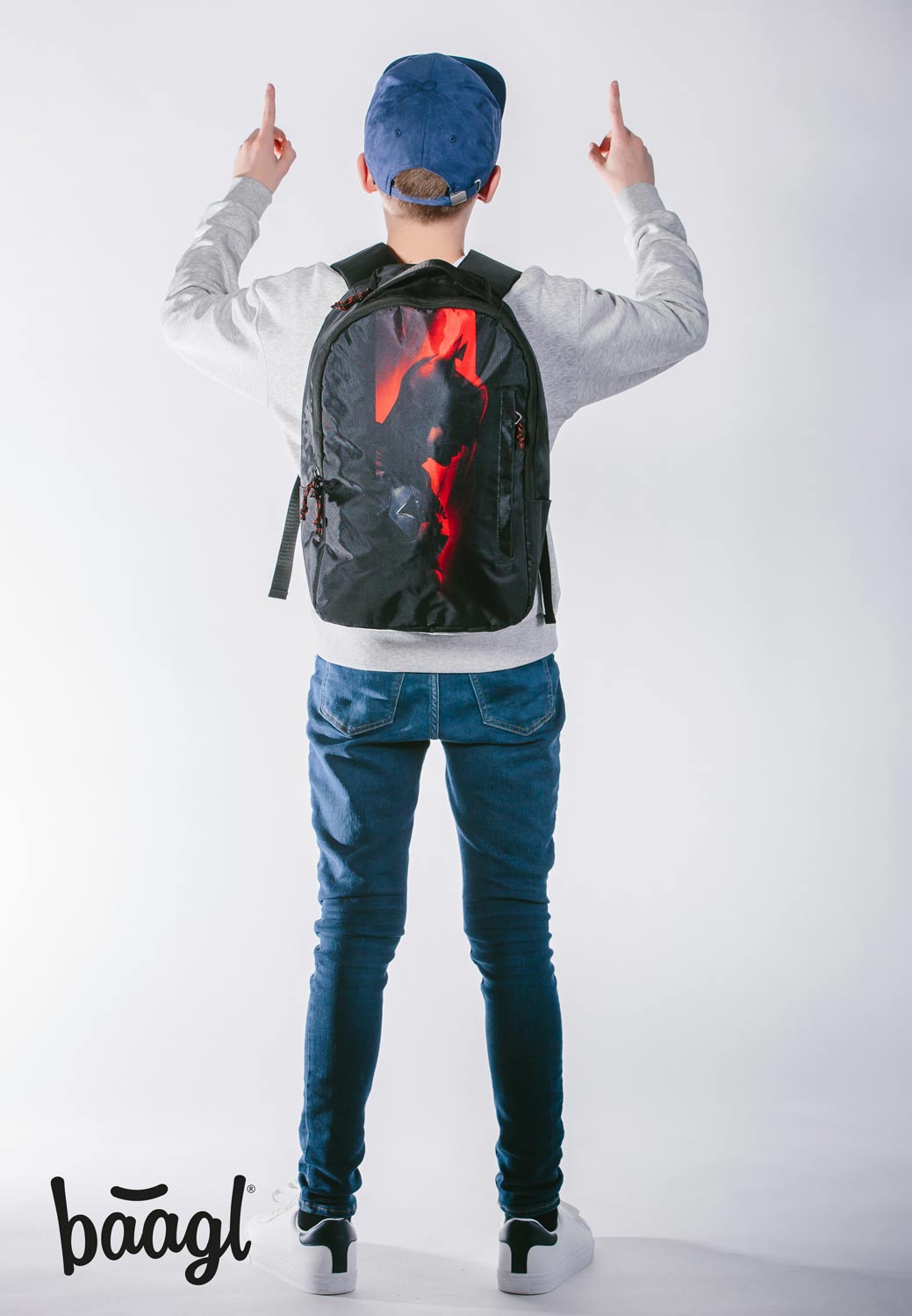 Zaino eARTh Batman Rosso