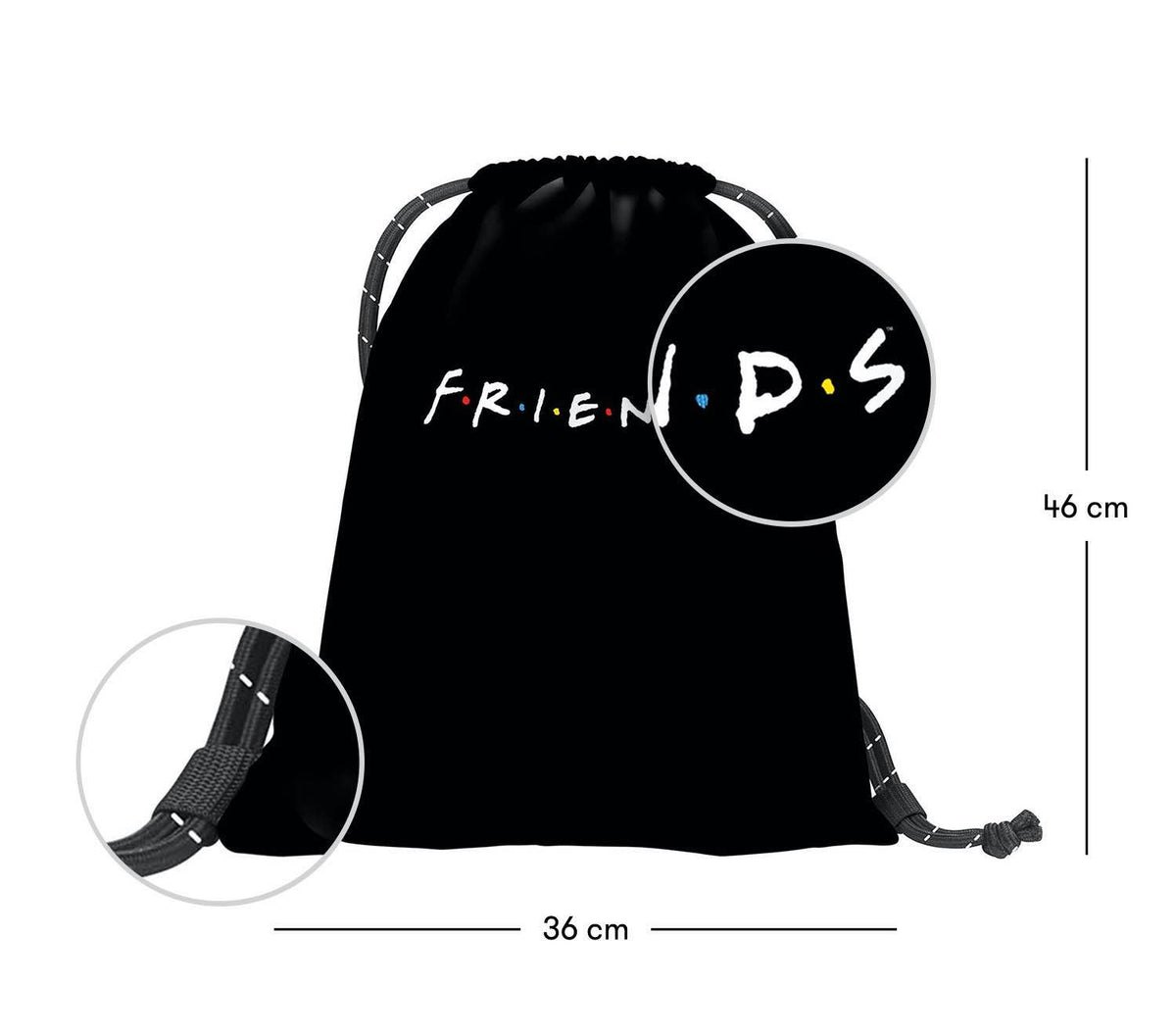 Sacca da ginnastica Friends