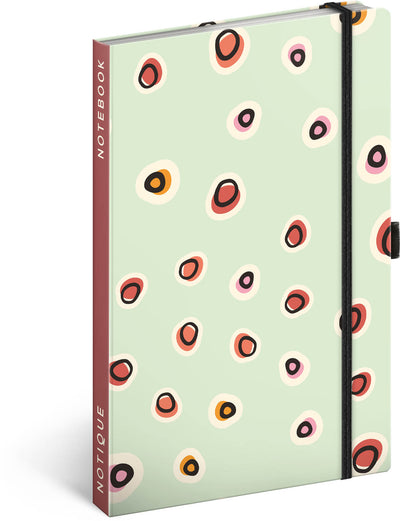 Quaderno Pois, a righe, 13 × 21 cm