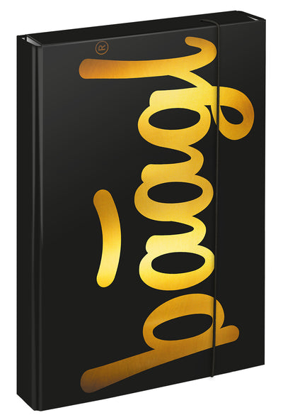 Cartellina scolastica A4 Jumbo Oro