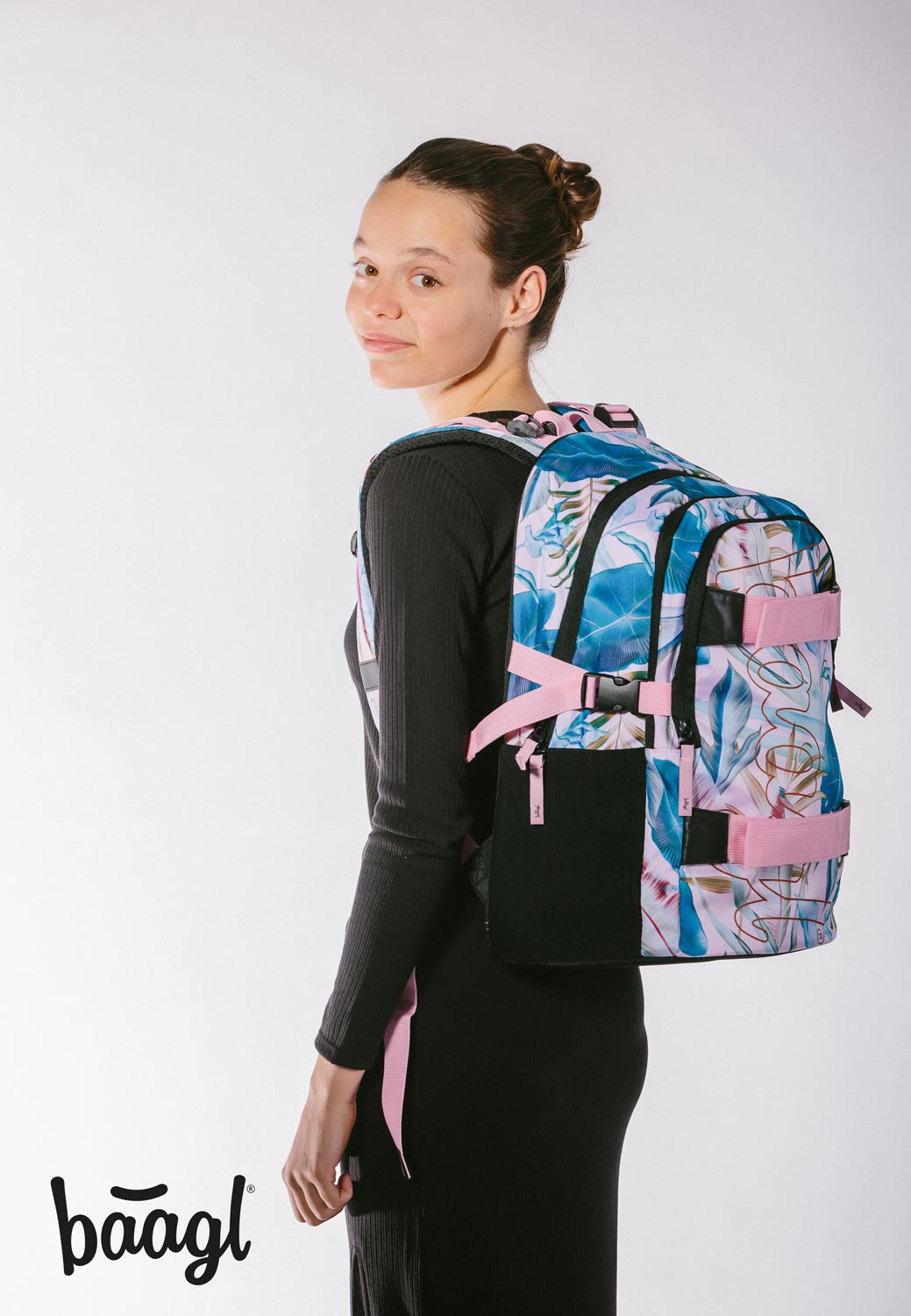 Zaino scolastico Skate Leafs