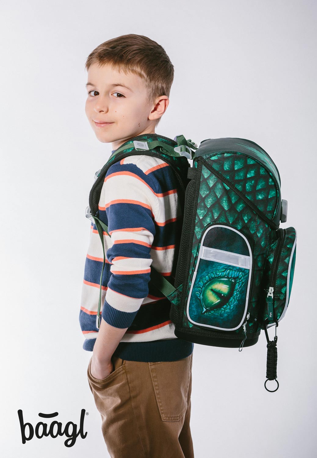 Zaino scolastico Ergo Drago