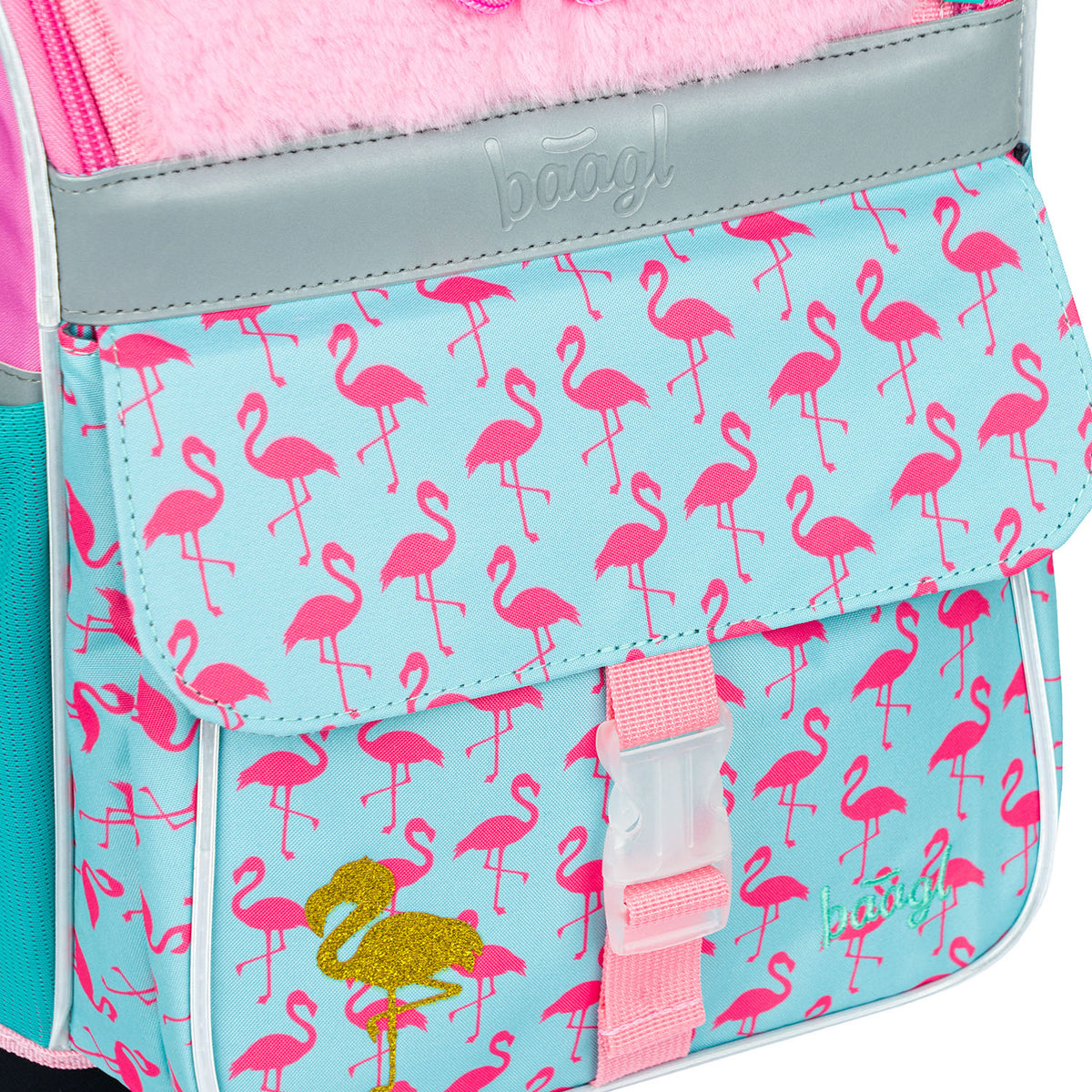 Zaino scolastico Zippy Fenicottero