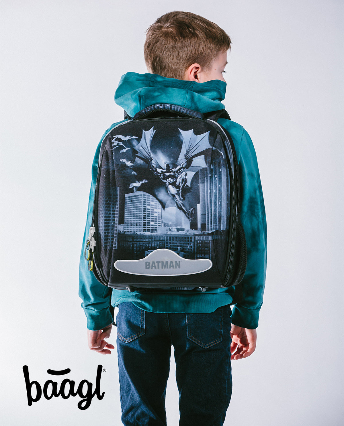 Zaino scolastico Shelly Batman Dark City