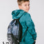 Sacca da ginnastica con tasca con cerniera Batman Dark City