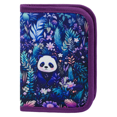 Astuccio a uno scomparto Panda della giungla