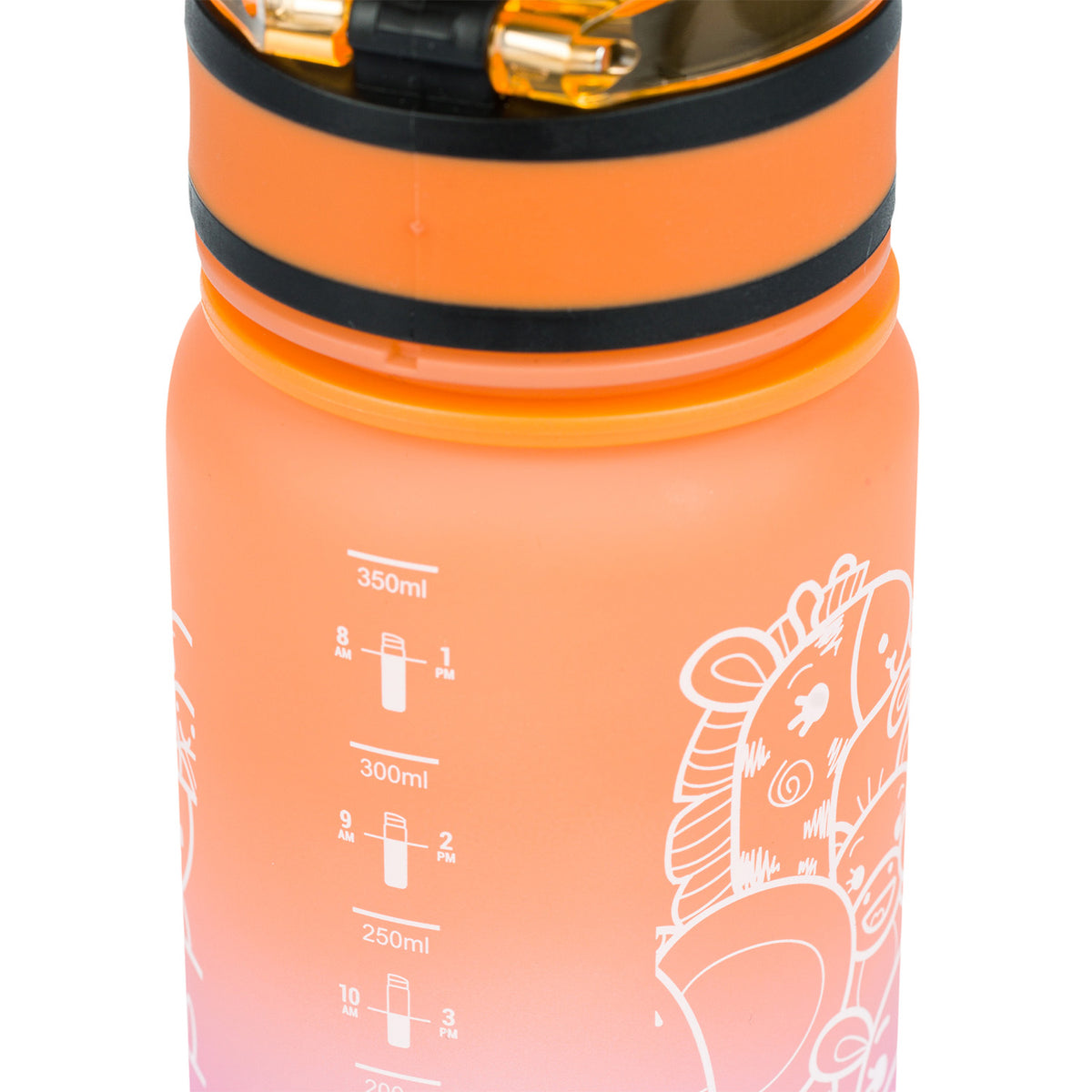 Borraccia in Tritan Animali sfumato, 350 ml