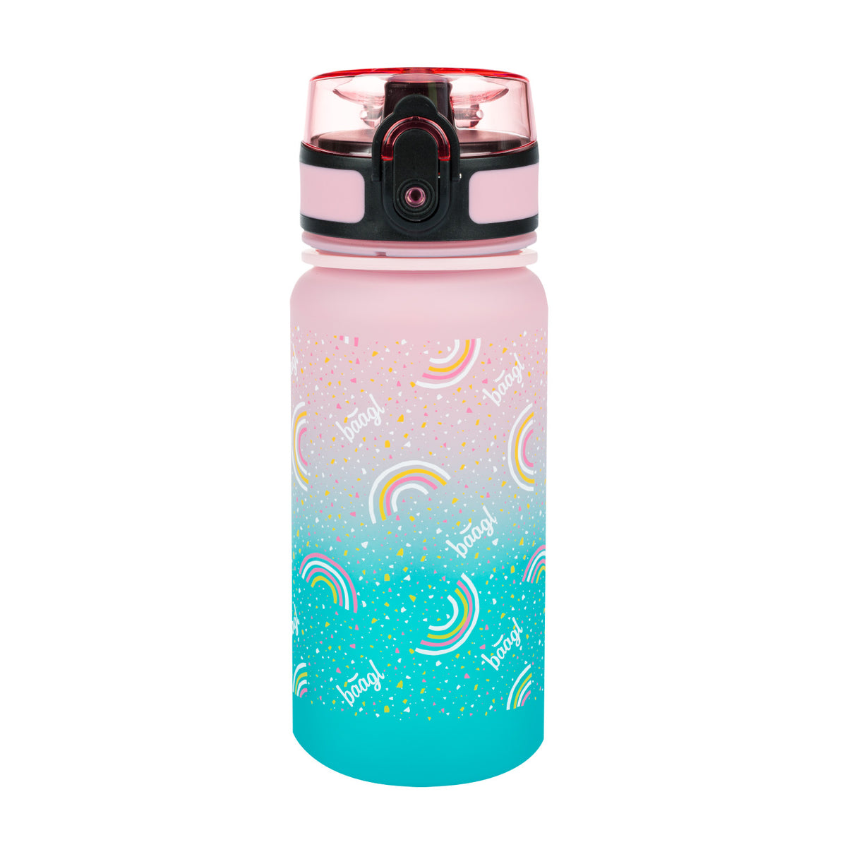 Borraccia in Tritan Arcobaleno sfumato,350 ml