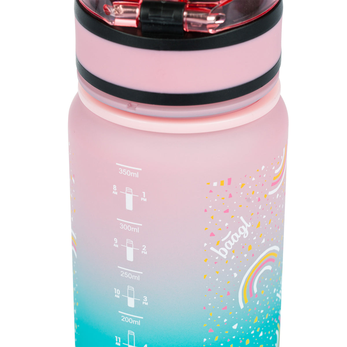 Borraccia in Tritan Arcobaleno sfumato,350 ml