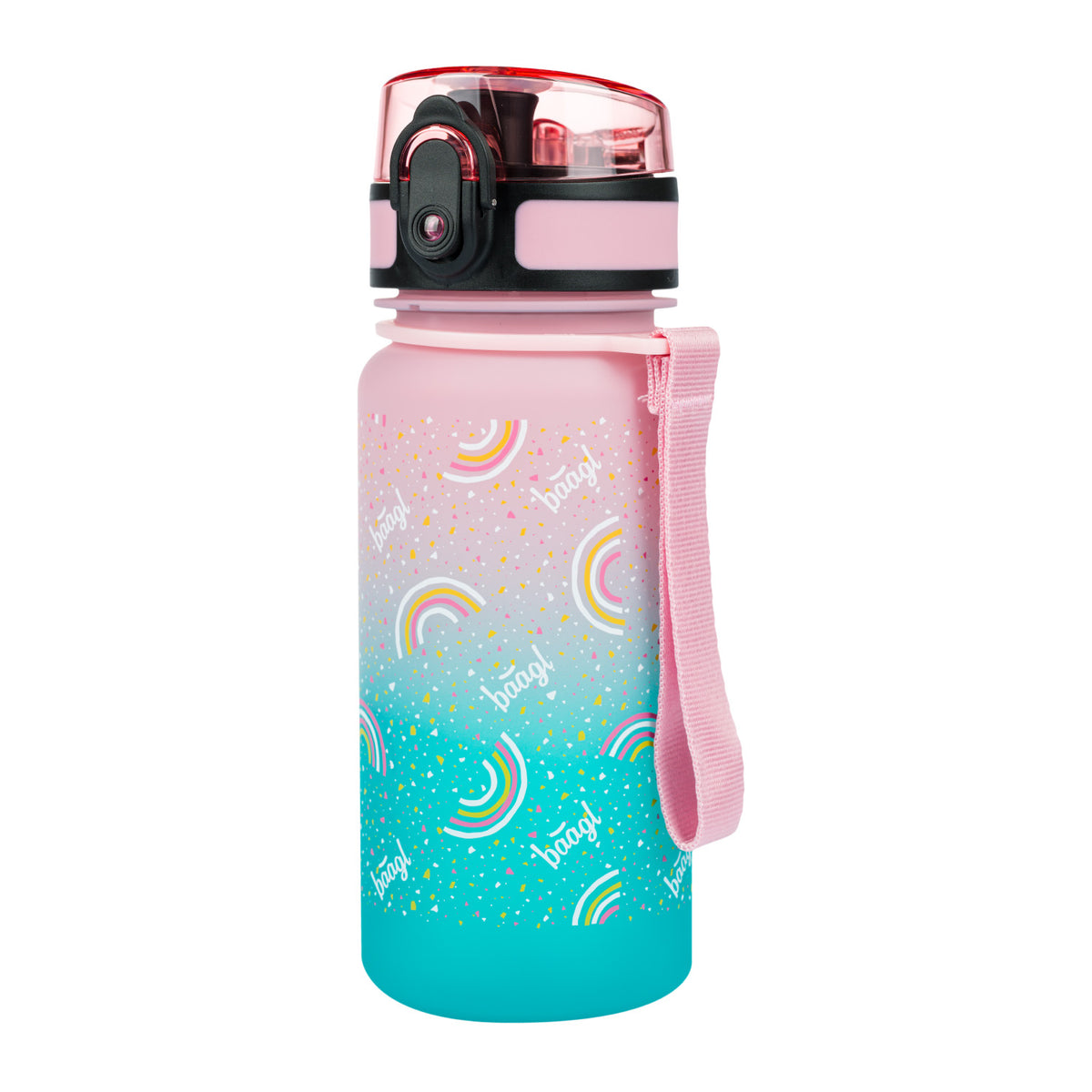 Borraccia in Tritan Arcobaleno sfumato,350 ml