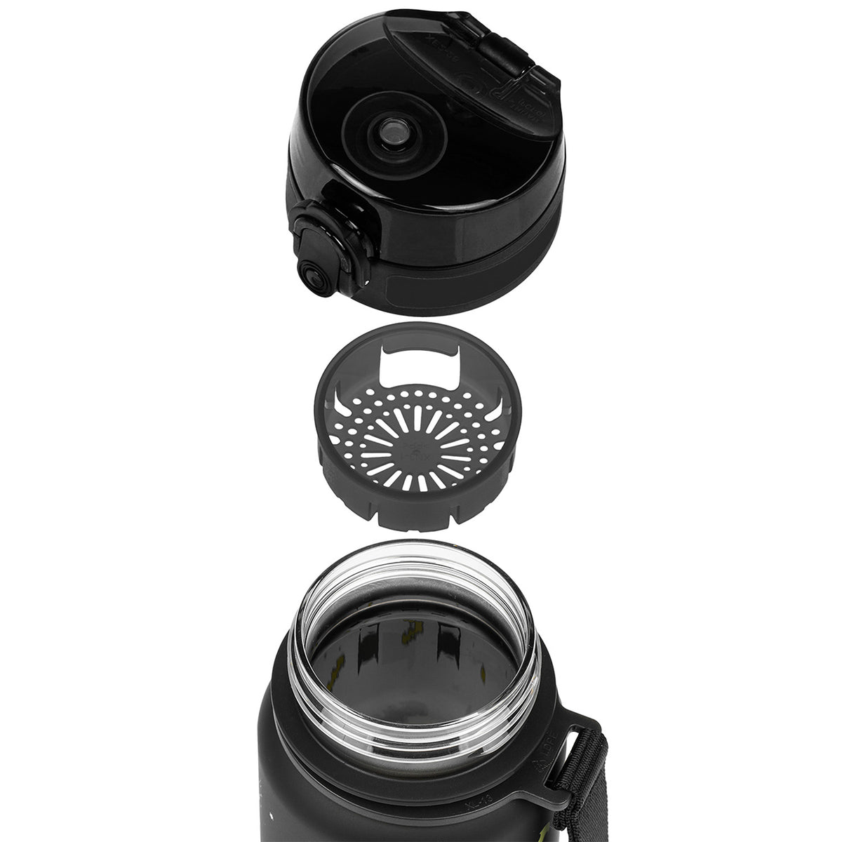 Borraccia in Tritan Maschera di Batman sfumata, 350 ml