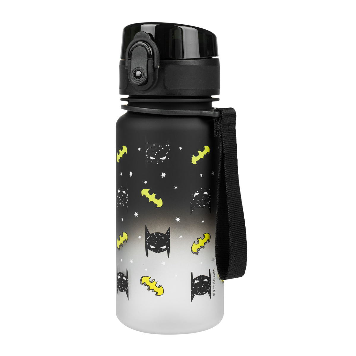 Borraccia in Tritan Maschera di Batman sfumata, 350 ml