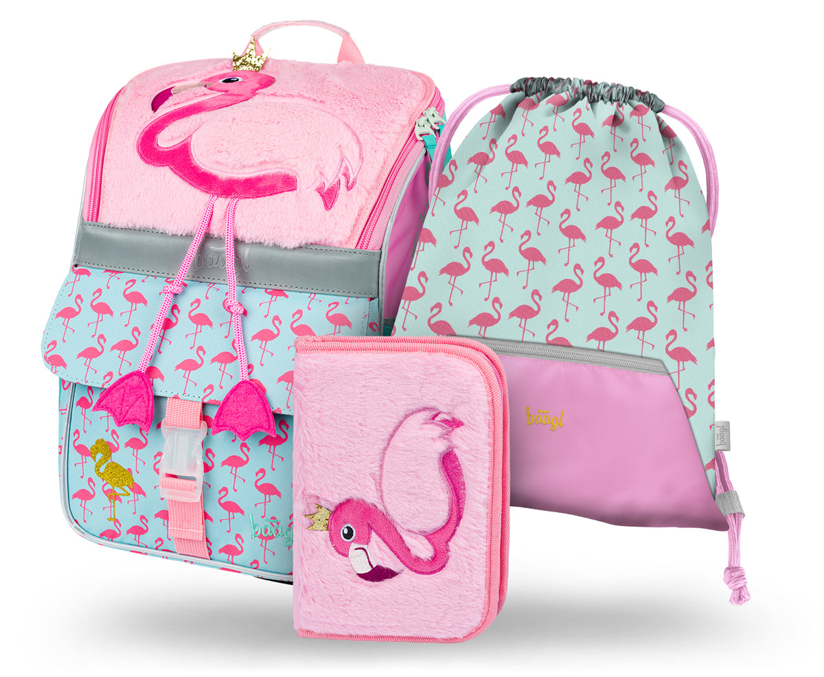 Set scolastico Zippy Flamingo