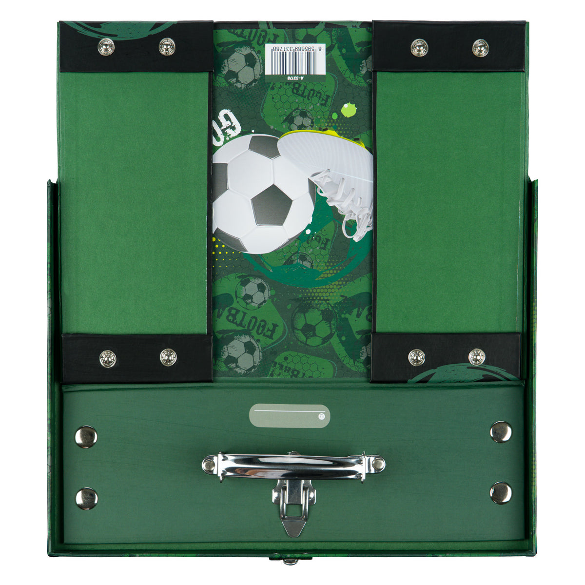 Astuccio pieghevole per materiale scolastico Porta da calcio