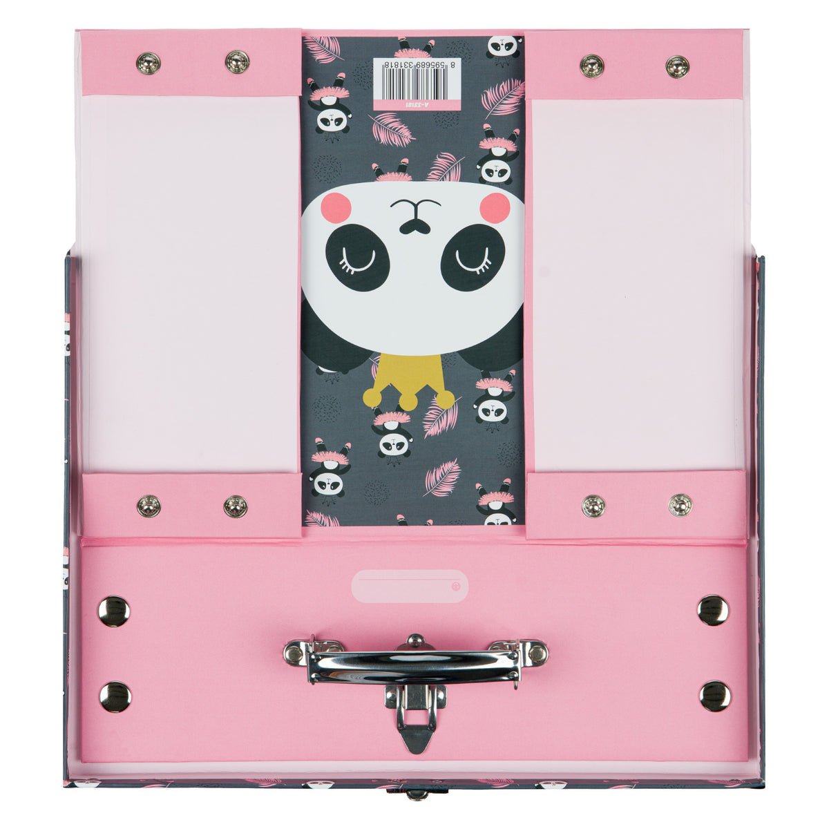 Astuccio pieghevole per materiale scolastico Panda