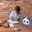 Astuccio pieghevole per materiale scolastico Panda