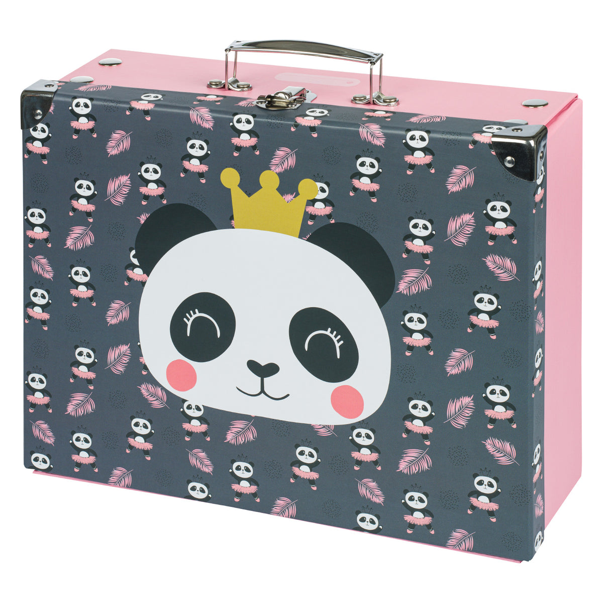 Astuccio pieghevole per materiale scolastico Panda