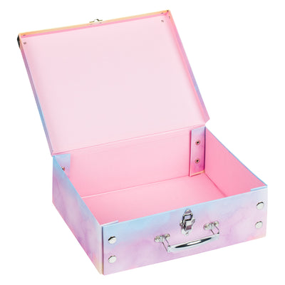 Astuccio pieghevole per materiale scolastico Unicorno arcobaleno