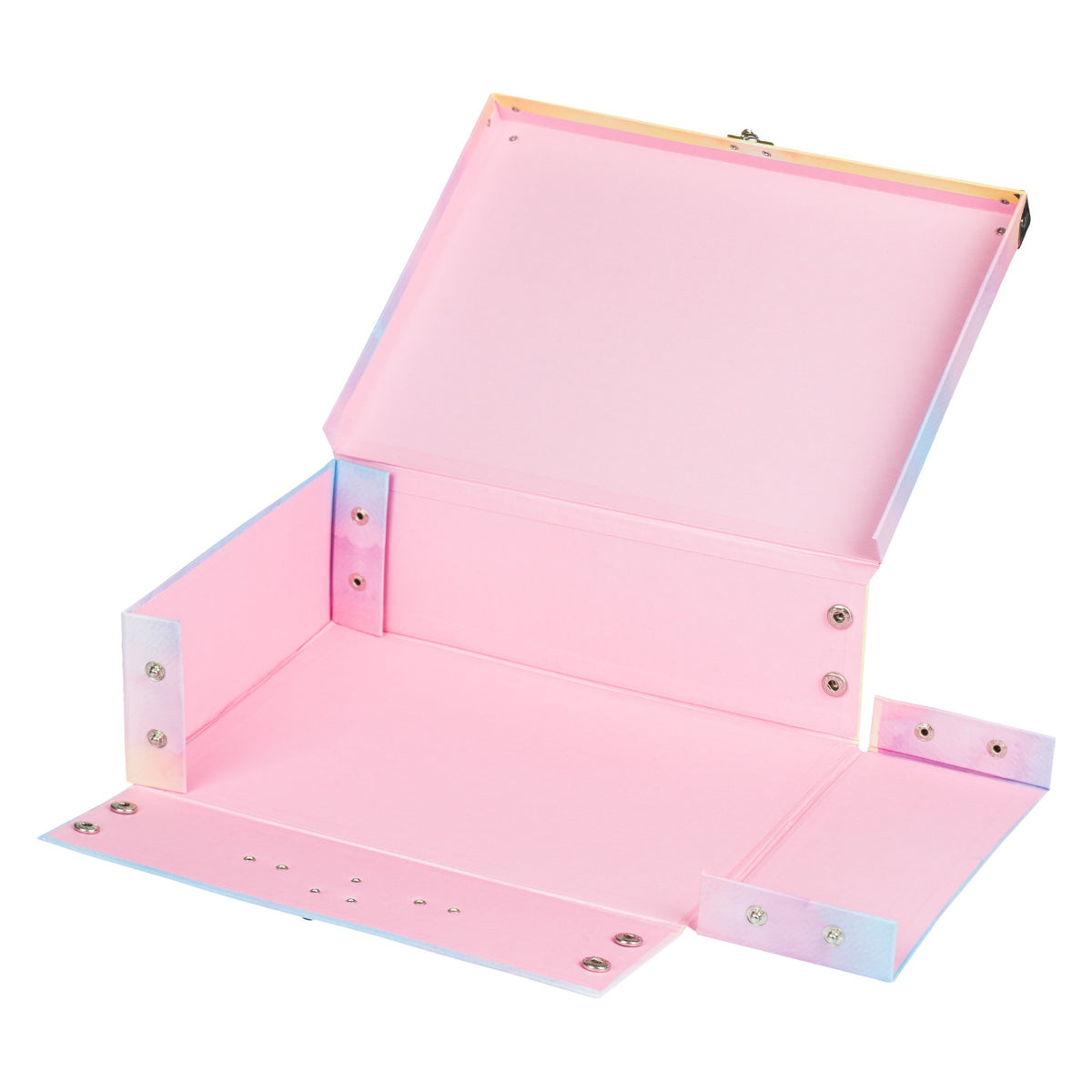 Astuccio pieghevole per materiale scolastico Unicorno arcobaleno