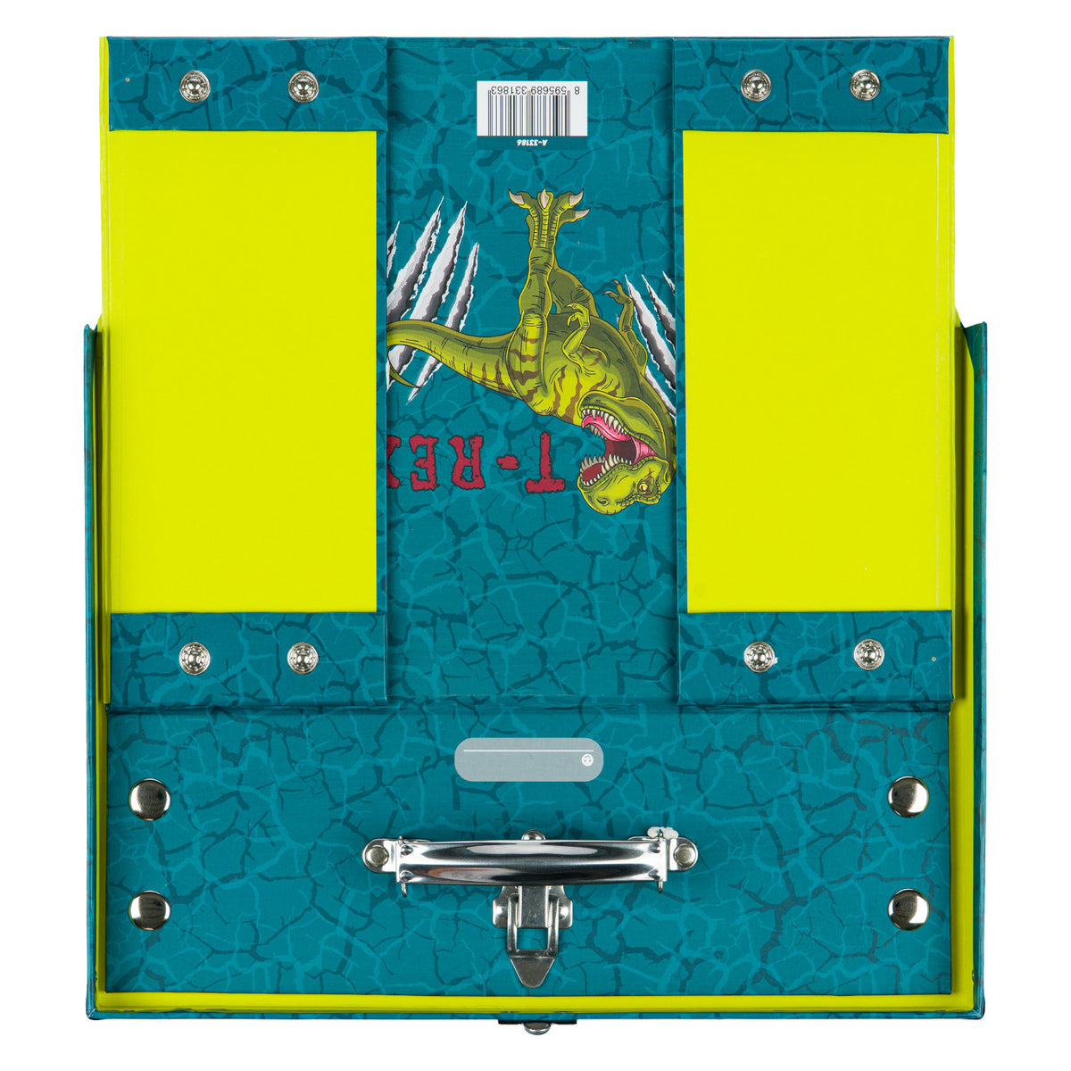 Astuccio pieghevole per materiale scolastico T-Rex