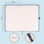 Quaderno Blu scuro, a puntini, 13 × 21 cm