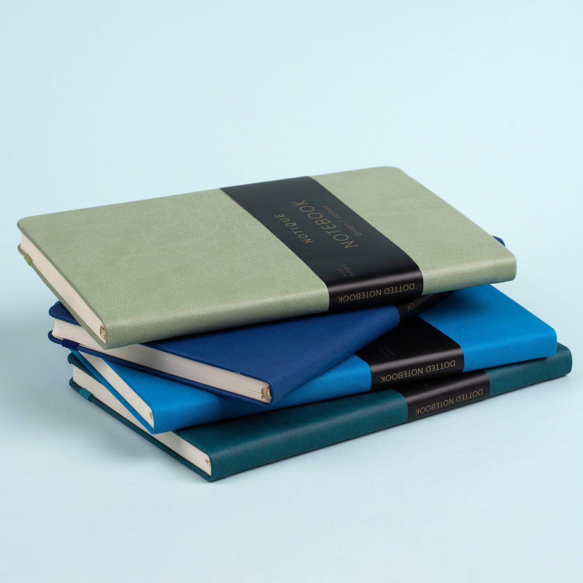 Quaderno Blu scuro, a puntini, 13 × 21 cm