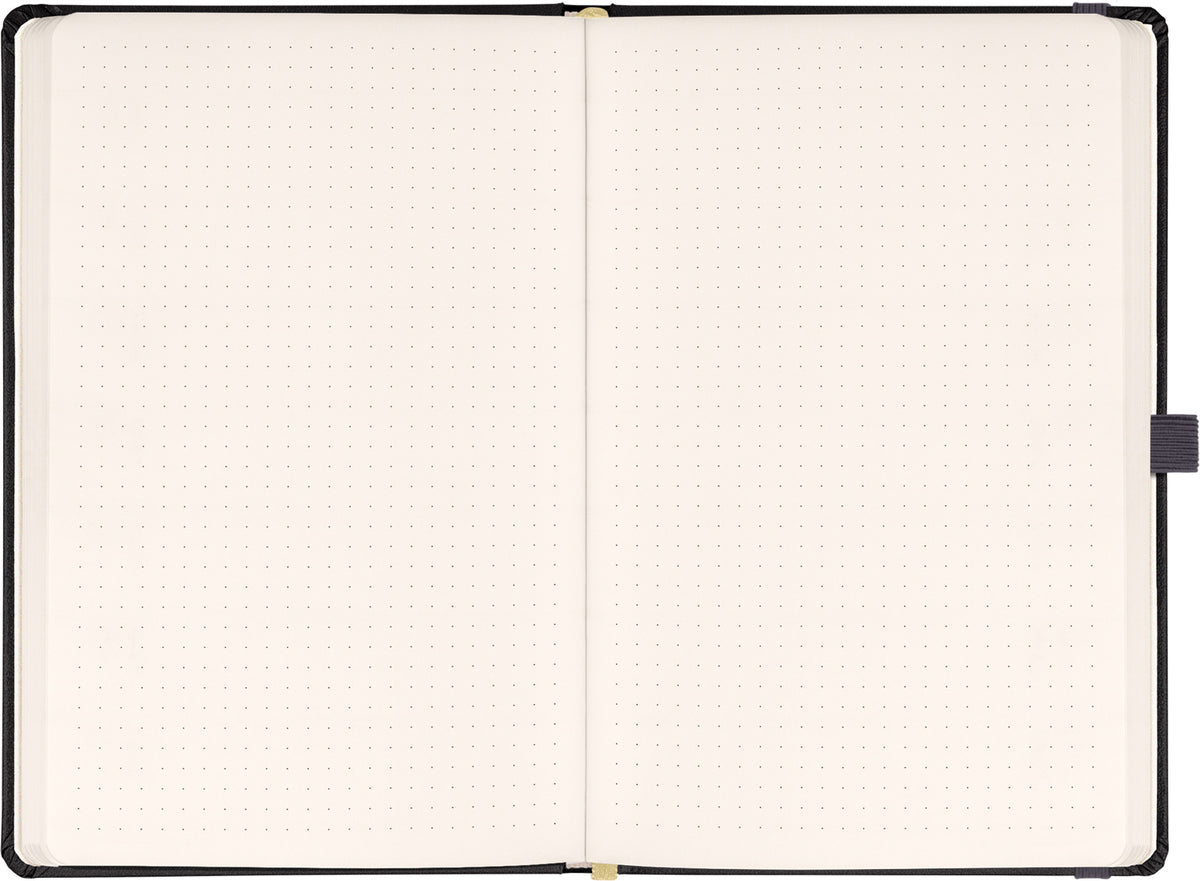 Quaderno Grigio, a puntini, 13 × 21 cm