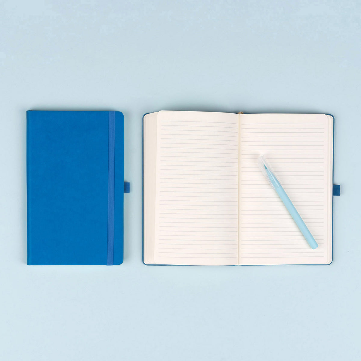 Quaderno Blu, a righe, 13 × 21 cm