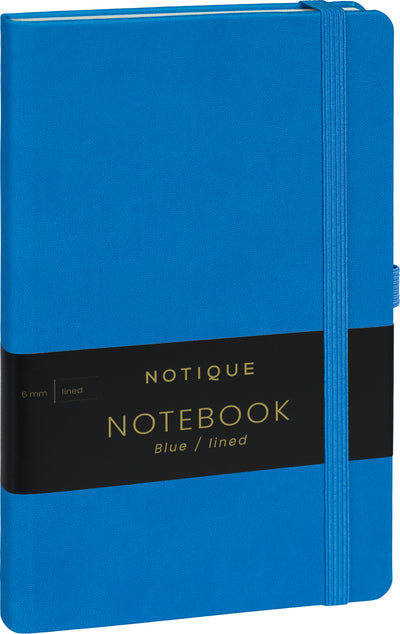 Quaderno Blu, a righe, 13 × 21 cm