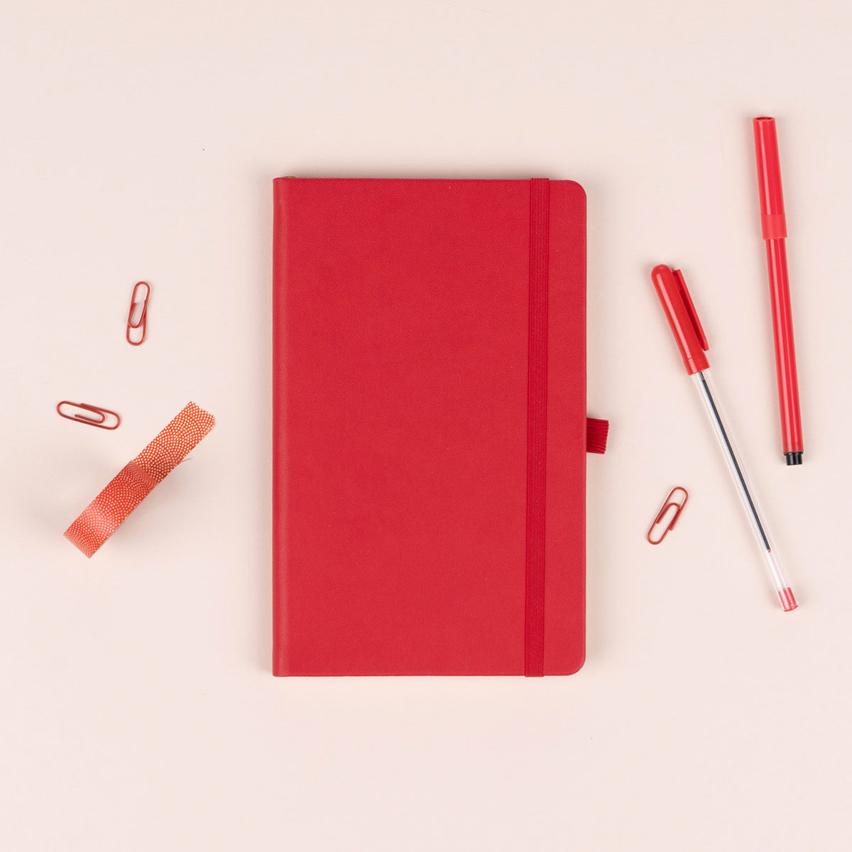 Quaderno Rosso, a righe, 13 × 21 cm