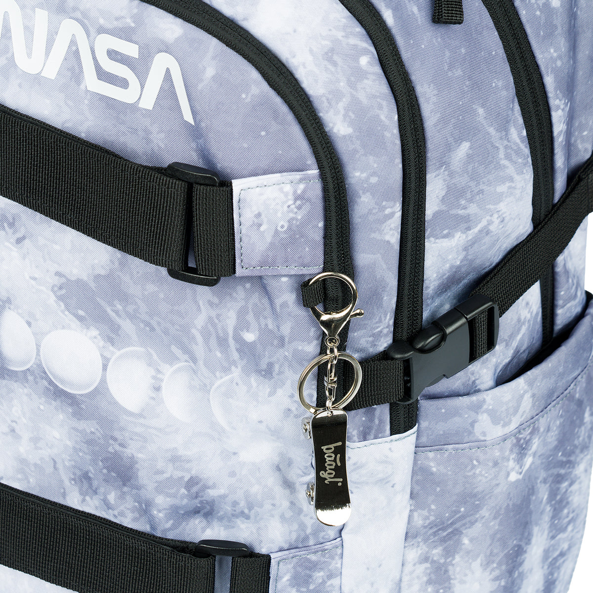 Zaino scolastico Skate NASA Grigio