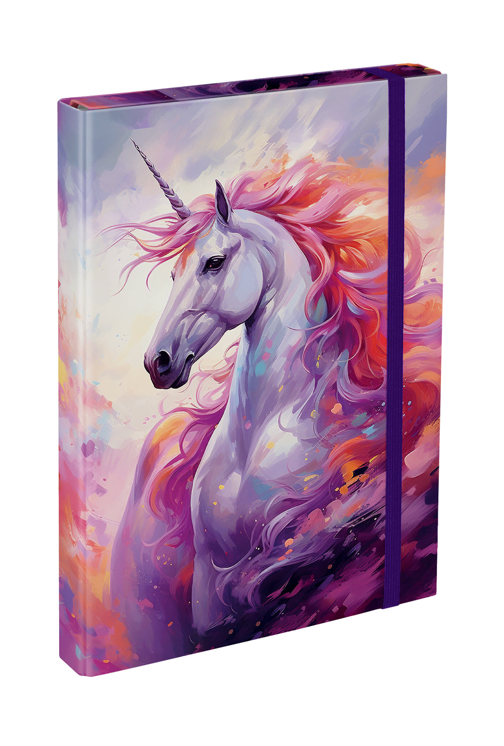 Cartellina scolastica A4 Unicorno reale