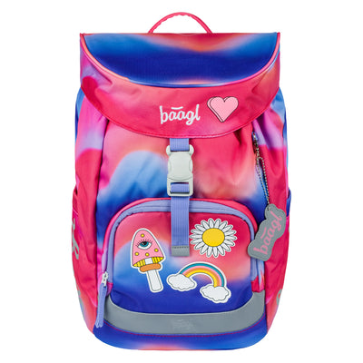 Zaino scolastico Airy Rainbow Red