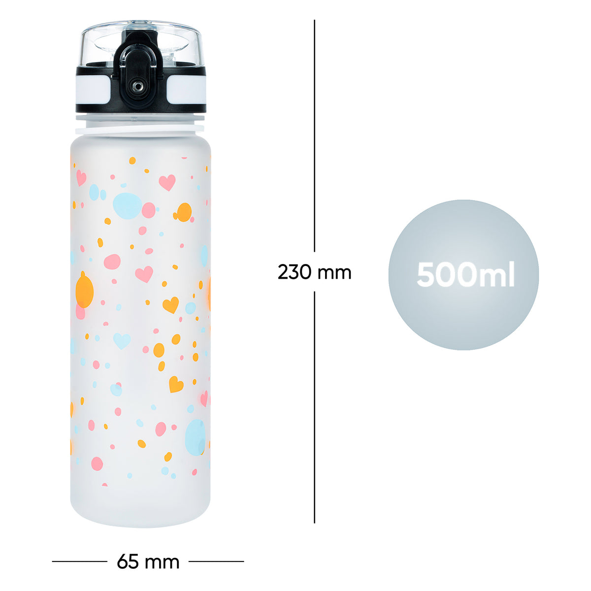 Borraccia in Tritan Pets, 500 ml