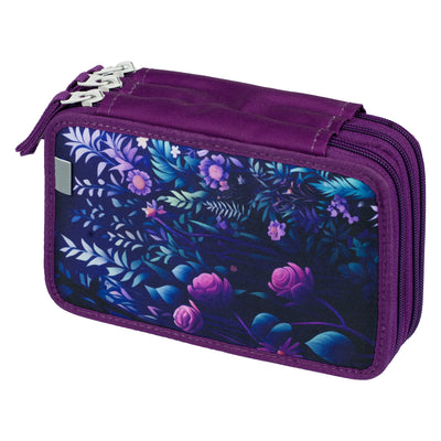 Astuccio a tre piani Jungle Panda