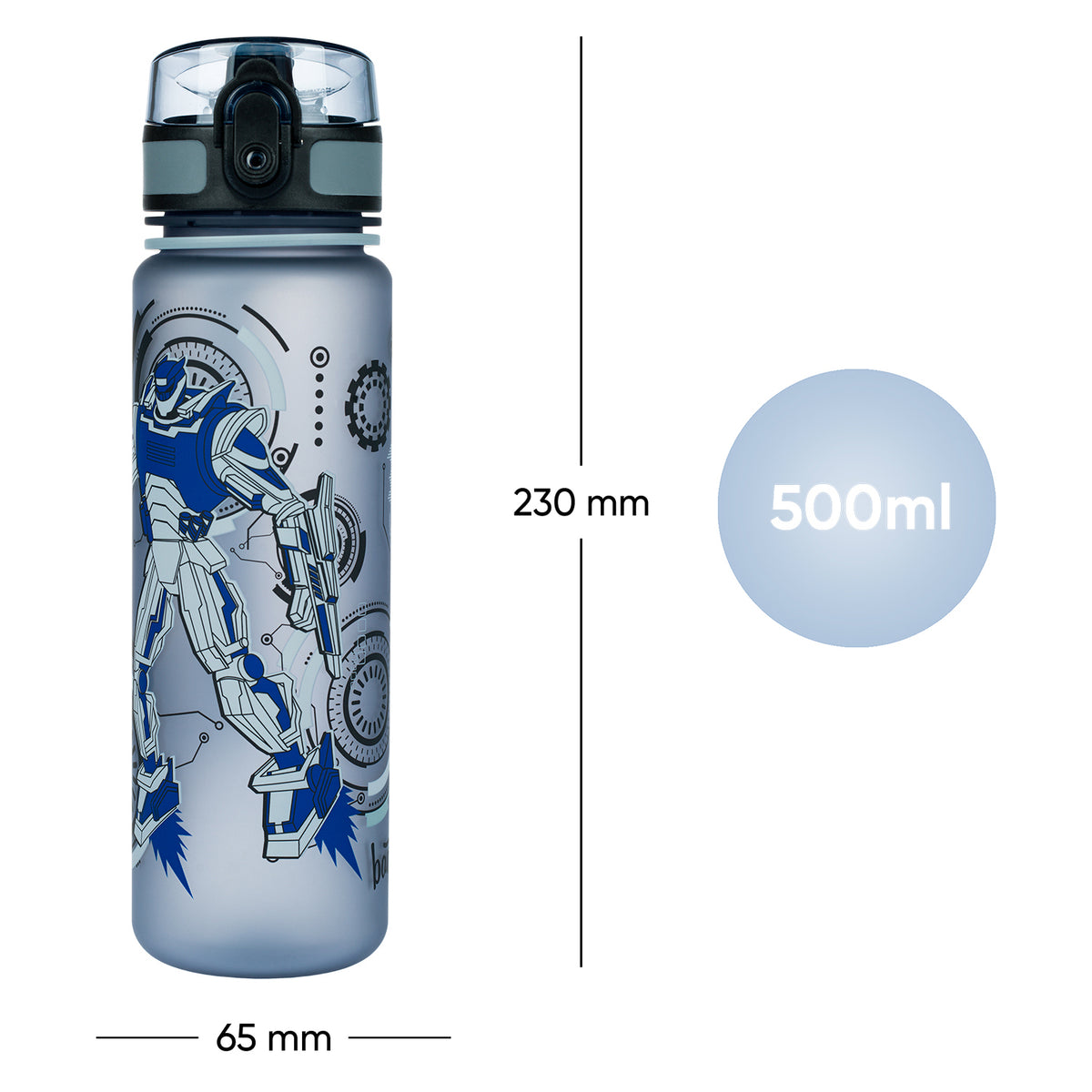 Borraccia in Tritan Robots, 500 ml