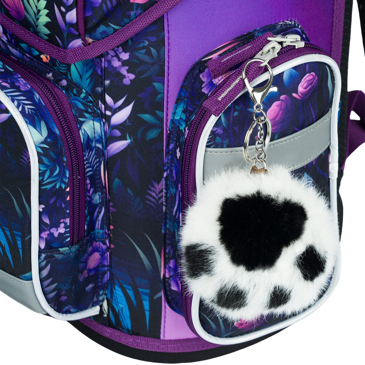 Zaino scolastico Ergo Panda della giungla