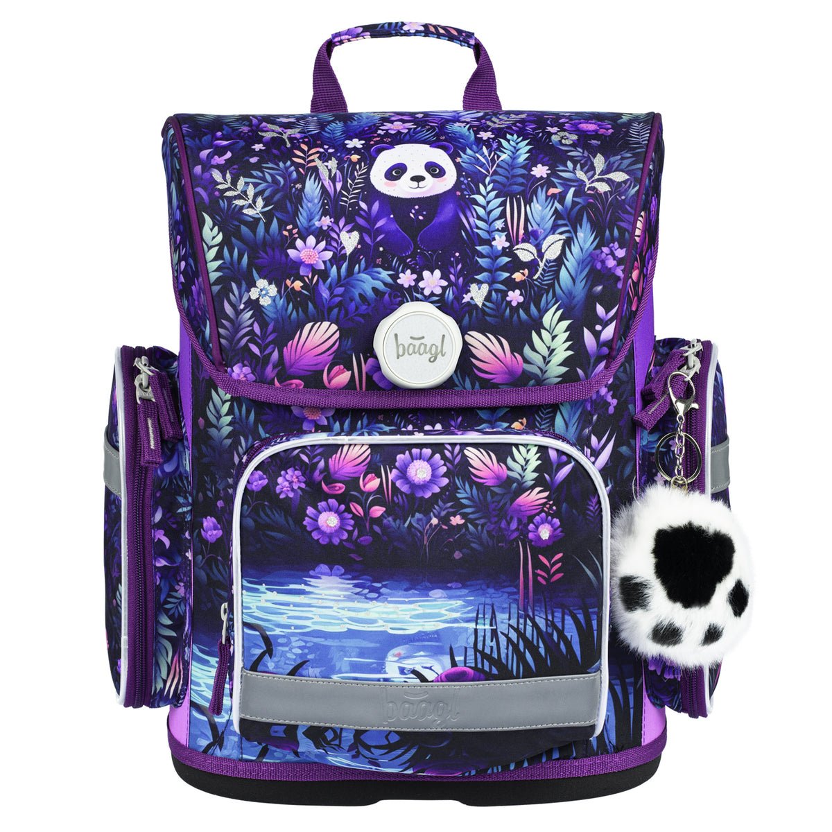 Zaino scolastico Ergo Panda della giungla